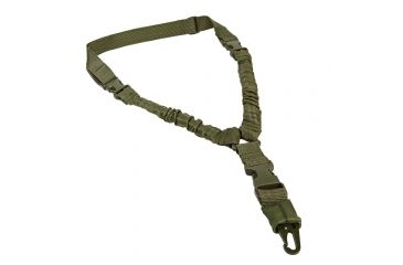 Image of Vism Deluxe Single Point Bungee Sling, Green, ADBS1PG