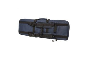 Image of VISM Double Carbine Gun Case, Blue w/ Black Trim, 36in CVDC2946BL-36