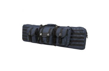 Image of VISM Double Carbine Gun Case, Blue w/ Black Trim, 42in CVDC2946BL-42