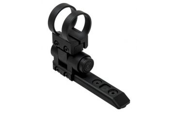 Image of Vism Keymod 1in Extended Flashlight Mount/Modular, Black VMFLKMMR