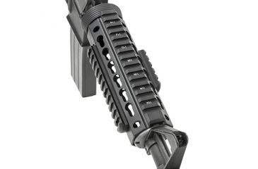 Image of VISM KeyMod Picatinny Rail, 3 KM Slots, Black VMKM3