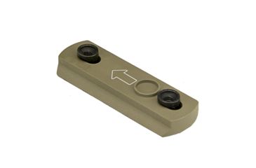 Image of VISM Keymod Picatinny Rail - 3 Km Slots, Tan, VMKM3T