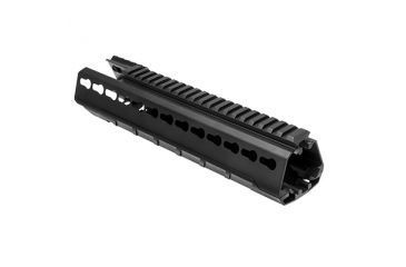 Image of VISM KeyMod Triangle Handguard, for AR-15, Black, Mid Length VMARTKMM