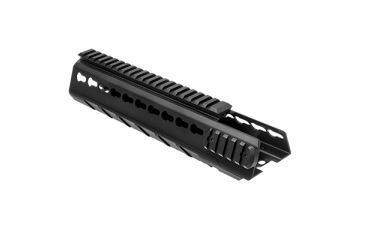 Image of VISM KeyMod Triangle Handguard, for AR-15, Black, Mid Length VMARTKMM