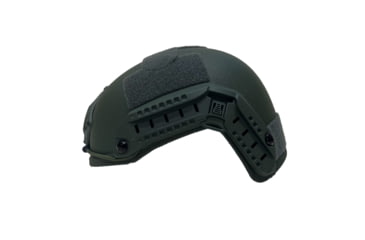 Image of VISM Level IIIA Fast Helmet, Green, Extra Large, BPFHXLG