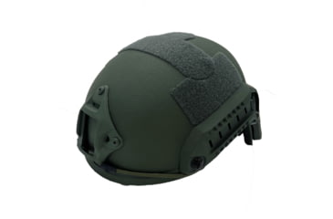 Image of VISM Level IIIA Fast Helmet, Green, Extra Large, BPFHXLG