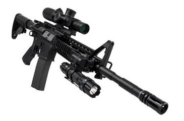 Image of Vism Picatin ny 1in Extended Modular Ring Mount, Black VMFLPRMR