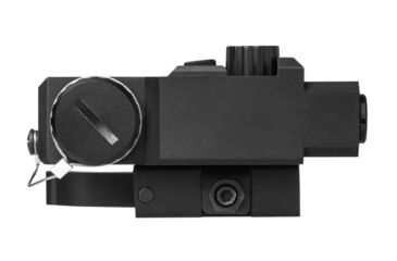 Image of VISM QR Laser Designator Box w/ Green Laser Sight and 4 Color LED NAV Lights, Black VLG4NVQRB