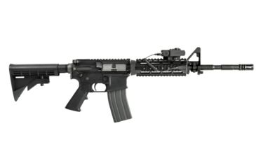 Image of VISM QR Laser Designator Box w/ Green Laser Sight and 4 Color LED NAV Lights, Black VLG4NVQRB