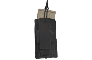 Image of VISM Single AR/Pistol Mag Pouch, Black, CVAR1MP3037B