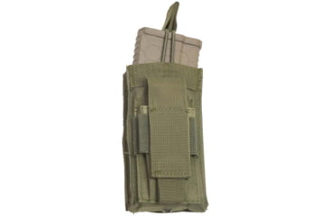 Image of VISM Single AR/Pistol Mag Pouch, Green, CVAR1MP3037G