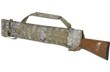Image of VISM Tac Shotgun Scabbard, Ncstar Tan Camo, CVSCB2917NC