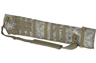 Image of VISM Tac Shotgun Scabbard, Ncstar Tan Camo, CVSCB2917NC