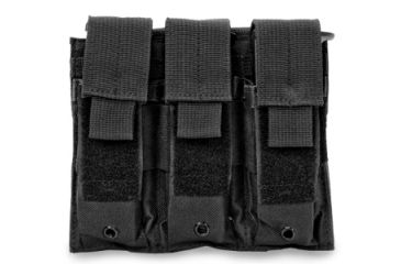 Image of Vism Triple Pistol Mag Pouch, Black CVP3P2932B