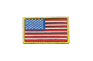 Image of VISM Usa Flag Patch Embroidered, Red, CVUSAE3028R