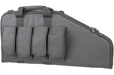 Image of Vism By Ncstar Ar &amp; Ak Pistol, Subgun Gun Case 2907, 28In X 13In, Urban Gray, CVCP2961U-28