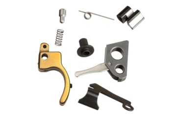 Image of Volquartsen Firearms Accurizing Kit Ruger MKII or MKIII Pistol, Black / Gold, VC2AK-GT