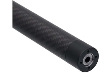 Image of Volquartsen Firearms Lightweight Carbon Fiber Barrel, Ruger 10/22, 1-16 Twist, 1/2 x 28 Non-Threaded, Black Ends, VF10LCF-BE