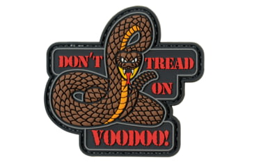 Image of Voodoo Tactical Don't Tread On Rubber Patch, 2.5in, 2.5in, 07-0801000000