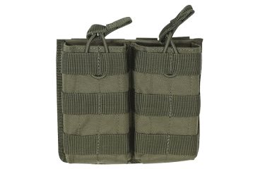 Image of Voodoo Tactical M4/M16 Open Top Mag Pouch W/ Bungee System - Double, OD Green, 20-8585004000