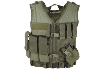 Image of Voodoo Tactical MSP-06 Entry Assault Vest, OD Green, Medium/Extra Large, 20-8112004335
