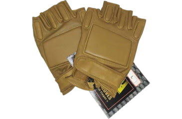 Image of Voodoo Tactical Rapid Rapel Gloves-Half Finger - Mens, Coyote, Medium, 06-8185007093