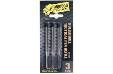 Image of Voodoo Tactical Rollerball Tactical Pen Refill, 3 Pack, 07-3330000000