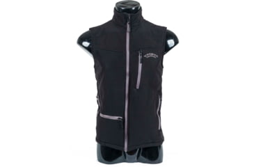 Image of Voodoo Tactical Softshell Zip Front Vest w/Voodoo Logo - Mens, Black, Extra Large, 01-5000001096