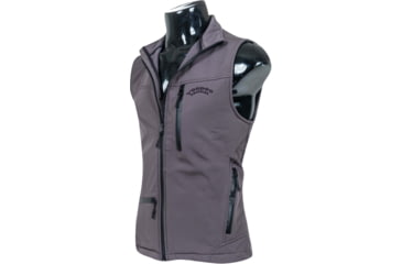 Image of Voodoo Tactical Softshell Zip Front Vest w/Voodoo Logo - Mens, Gray, Small, 01-5000014092