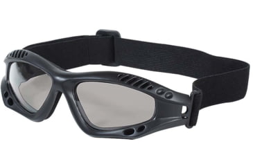 Image of Voodoo Tactical Sportac Goggle Glasses, Black/Clear Lens, 02-8832078000