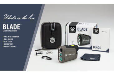 Image of Vortex 6x Blade Golf Laser Rangefinder, Brown/Tan, 6.25x4.75x3, LRF-BLADE