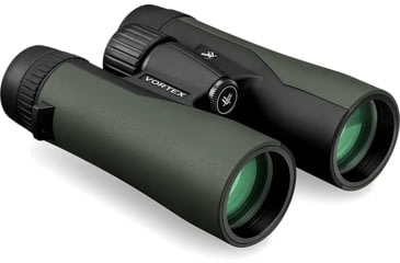 Image of Vortex Crossfire HD 10x42mm Roof Prism Binoculars, ArmorTek, Green, Full-Size, 6.2in, 23oz, CF-4312