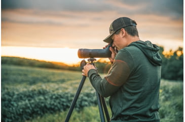 Image of Vortex Crossfire HD 16-48x65 Spotting Scope, Angled, Green, CF-65A