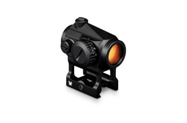 Image of Vortex Crossfire II 2 MOA Reflex Red Dot Sight, 1x22mm, Red Dot Reticle, Anodized Matte, Black, CF-RD2