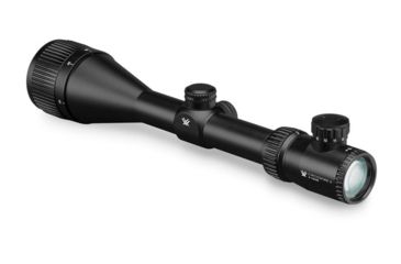 Image of Vortex Crossfire II Hog Hunter 3-12x56 mm Rifle Scope, 30 mm Tube, Second Focal Plane, Black, Hard Anodized, Red V-Brite Reticle, MOA Adjustment, CF2-31049