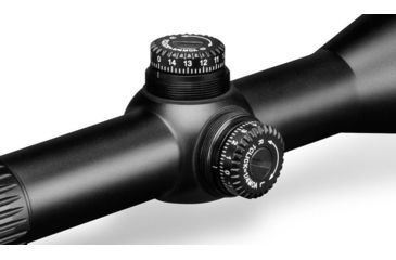 Image of Vortex Crossfire II Hog Hunter 3-12x56 mm Rifle Scope, 30 mm Tube, Second Focal Plane, Black, Hard Anodized, Red V-Brite Reticle, MOA Adjustment, CF2-31049