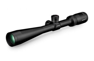Image of Vortex Diamondback Tactical 4-12x40 mm Rifle Scope, 1 in Tube, Second Focal Plane, Black, Hard Anodized, Non-Illuminated VMR-1 MOA Reticle, MOA Adjustment, DBK-10025