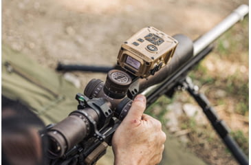 Image of Vortex Impact 4000 Ballistic Rail-Mounted Laser Rangefinder, Tan, 15.25x11.75x14.75, LRF-IMP4000