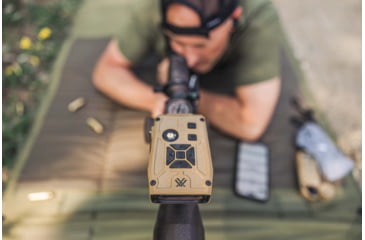 Image of Vortex Impact 4000 Ballistic Rail-Mounted Laser Rangefinder, Tan, 15.25x11.75x14.75, LRF-IMP4000