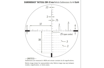 Image of Vortex OPMOD Diamondback Tactical 4-16x44mm FFP 30mm Tube Riflescope, FDE, DBK-10026-OP