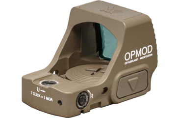 Image of Vortex Optics OPMOD Defender-ST 1x Reflex Micro Red Dot, 6 MOA Dot, Tan, 843829145855