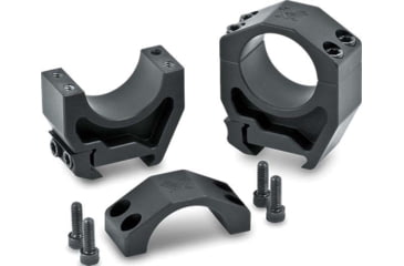 Image of Vortex Precision Matched Rifle Scope Rings, 30 mm Tube, High - 1.45 in, Black, PMR-30-145