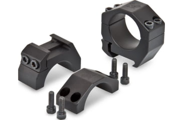 Image of Vortex Precision Matched Rifle Scope Rings, 30 mm Tube, Low - 0.87 in, Black, PMR-30-87