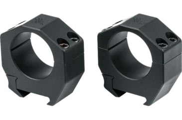 Image of Vortex Precision Matched Rifle Scope Rings, 30 mm Tube, Medium - 0.97 in, Black, PMR-30-97