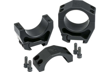 Image of Vortex Precision Matched Rifle Scope Rings, 34 mm Tube, High - 1.26 in, Black, PMR-34-126