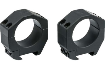 Image of Vortex Precision Matched Rifle Scope Rings, 34 mm Tube, Medium Plus - 1 in, Black, PMR-34-100