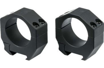 Image of Vortex Precision Matched Rifle Scope Rings, 34 mm Tube, Medium Plus - 1 in, Black, PMR-34-100