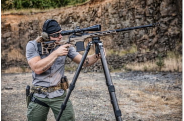 Image of Vortex Radian Carbon with Leveling Head Tripod Kit, Black, 6.75x6.53x1.25, TR-RADL