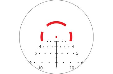 Image of Vortex OPMOD Strike Eagle Rifle Scope, 1-8x24mm, 30mm Tube, Second Focal Plane, AR-BDC3 Reticle, FDE, SE-1824-2-OP