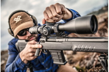 Image of Vortex Venom 5-25x56 mm Rifle Scope, 34 mm Tube, First Focal Plane, Black, Matte, Non-Illuminated EBR-7C MOA Reticle, MOA Adjustment, VEN-52501